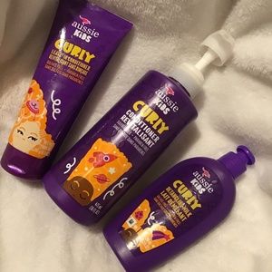 NWT! Aussie Kids Curling Conditioner and Detangling Bundle Pack!